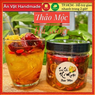 Trà tắc xí muội thảo mộc hộp 500gram