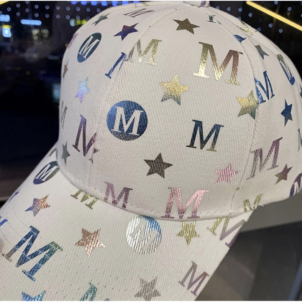 Mũ lưỡi trai unisex nam nữ HOLOGRAM M basic hàng QC siêu đẹp nón lưỡi trai đội nhóm chơi thể thao du lịch