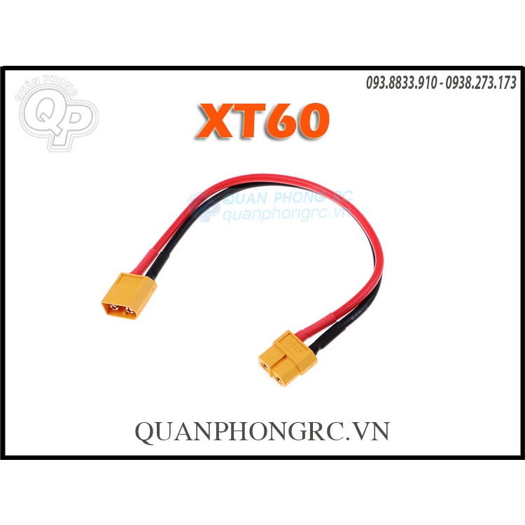 Dây Silicon 16AWG Nối Dài Jack XT60