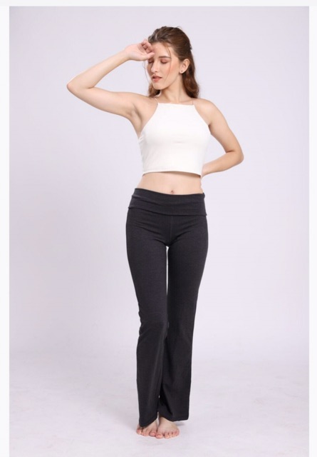 Quần legging ống loe nữ VNXK chất dày dặn | BigBuy360 - bigbuy360.vn