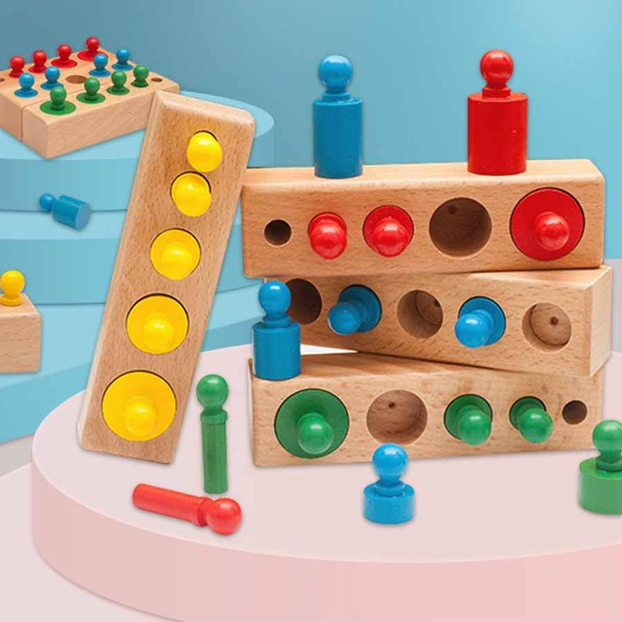 Shop Bố Ken Bộ Đồ Chơi và Giáo Cụ Bằng Gỗ Cho Bé Từ 3 Tháng – 3 Tuổi [Giúp Kích Thích Đa Giác Quan và Vận Động]