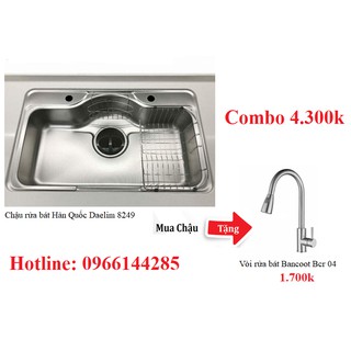 Chậu rửa bát Daelim Hàn Quốc 8249