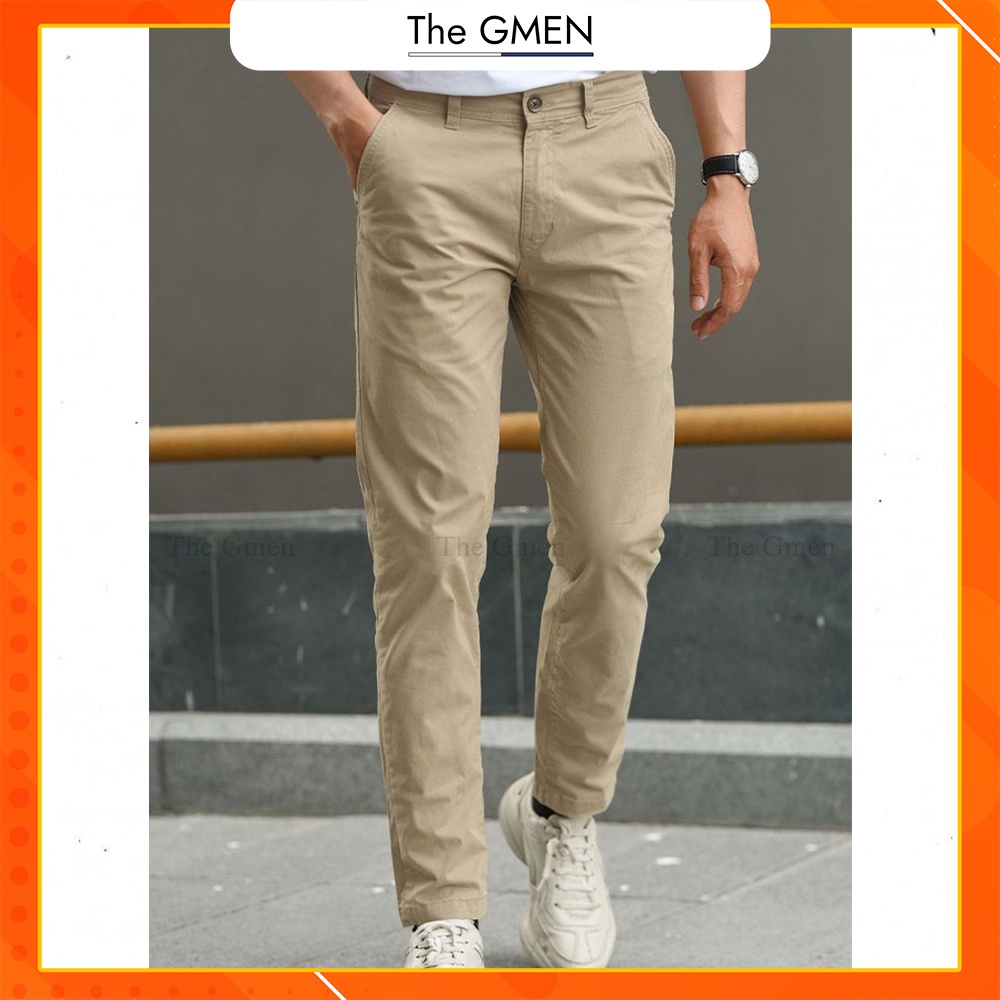 Quần kaki dài nam The GMEN Comfy Pants 100% cotton phong cách thời trang cao cấp