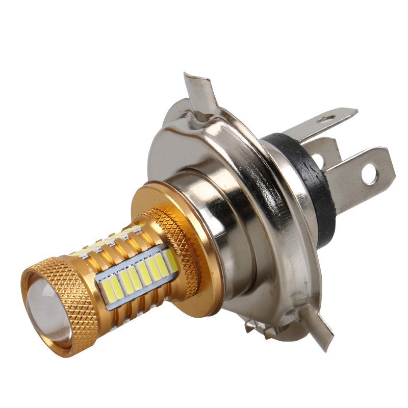 Đèn Pha Chống Sương Mù H4 4014 1smd 32smd+cree Cho Xe Máy