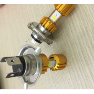 Đèn pha led chân h4 siêu sáng