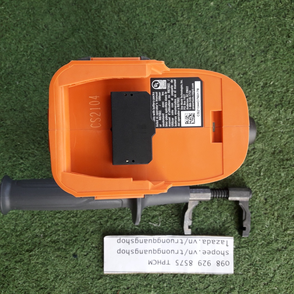 Máy khoan búa chính hãng Ridgid nhập Mỹ, mới 100%, thân máy thế hệ động cơ không chổi than, mã R86115