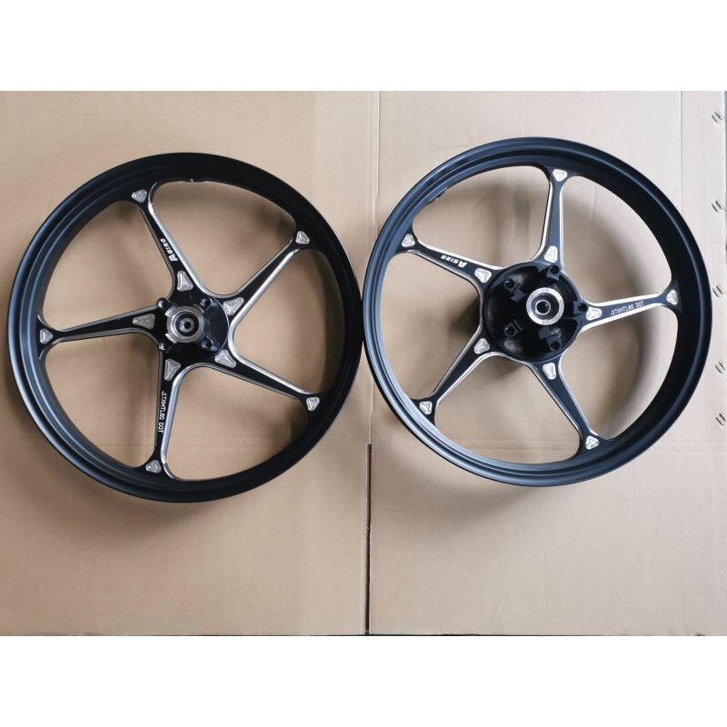 VÀNH Mâm 5 cây CNC Asiro dành cho Ex150 - Raider - Sonic - Winner. _Dochoixemaynhapkhau