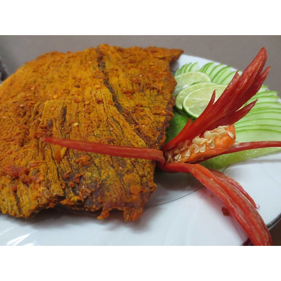 200g khô bò miếng mềm chuẩn vị mặn ngọt cay cay thơm bò, không pha thịt heo