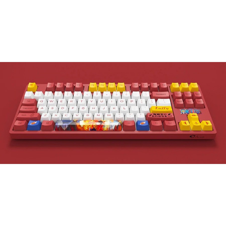 Gaming Gear - Bàn Phím Cơ Akko 3087 v2 One Piece - Luffy - Bàn phím chính hãng