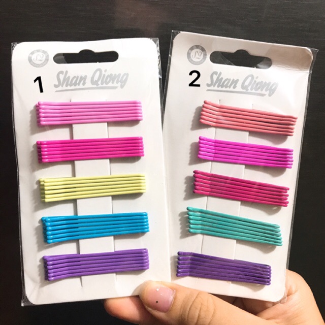 Set 30 ghim tóc nhiều màu