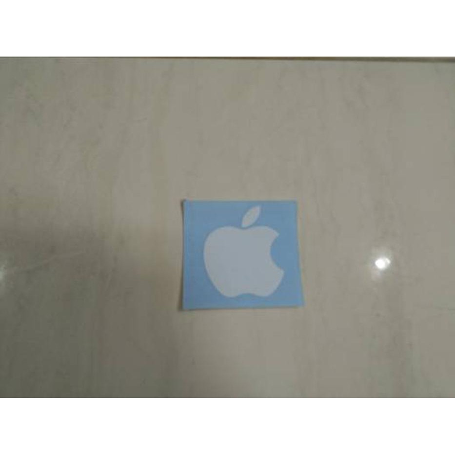 Miếng Dán Trang Trí Laptop / Kính Xe Hơi / Xe Hơi Họa Tiết Logo Apple Unit 6cm