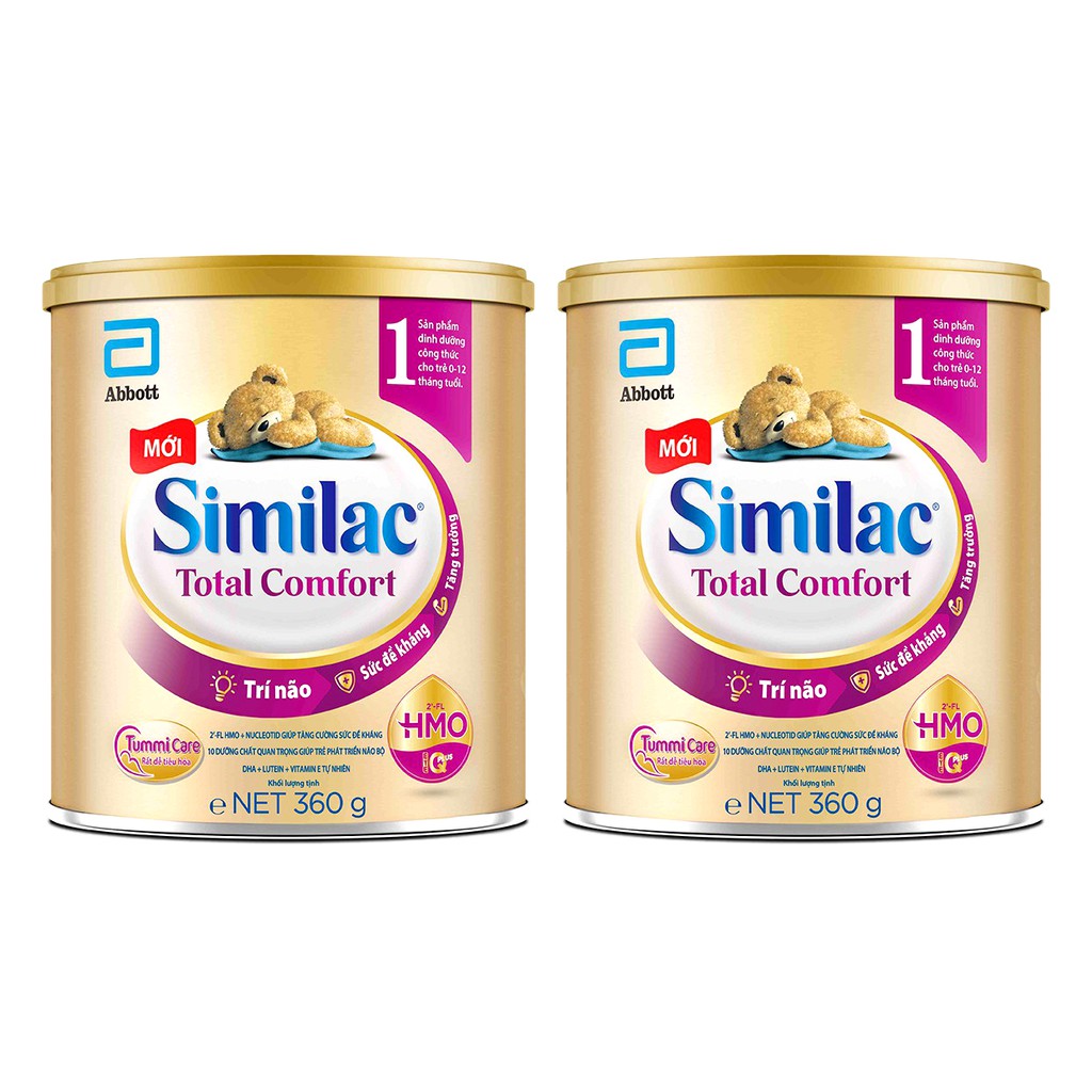 Sữa similac total comfort số 1  (COMBO 2 lon 360g)