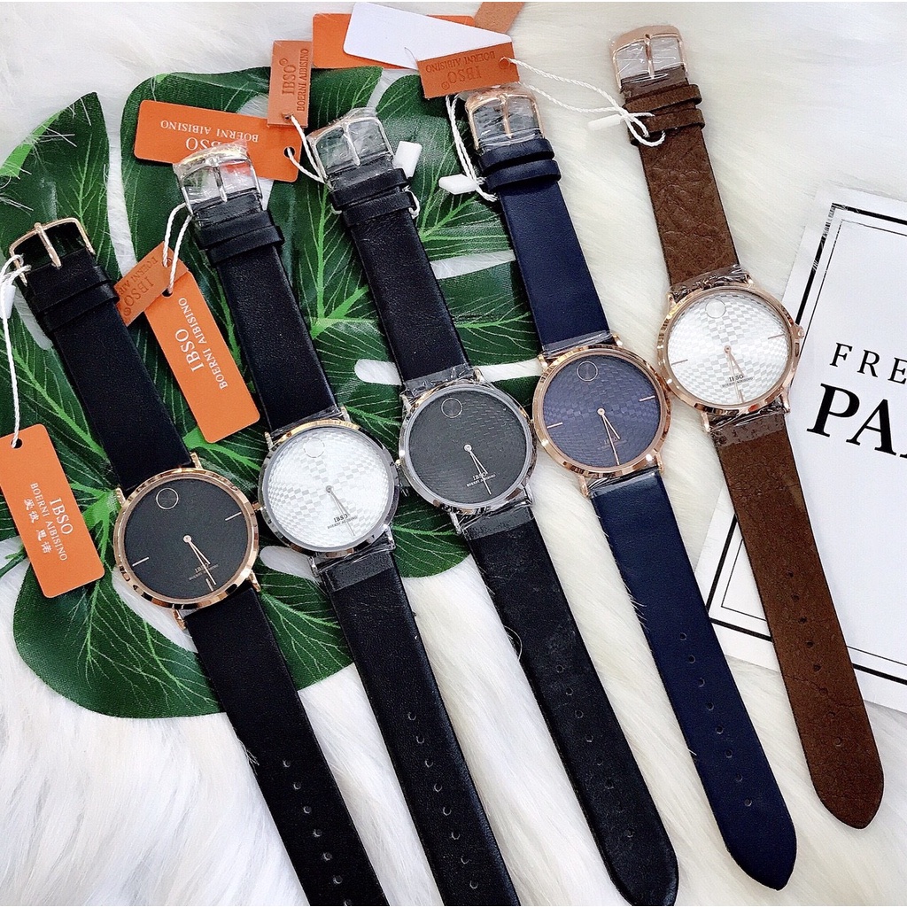 Đồng hồ nam Chaxigo hot trend chất da mềm mại, phong cách hiện đại, nhiều màu sắc dễ dàng phối đồ | BigBuy360 - bigbuy360.vn