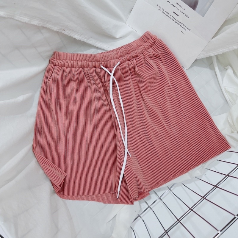 Quần short dập ly - mỏng - nhẹ - mềm - siêu đẹp