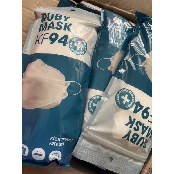 KHẨU TRANG RUBY MASK KF94 4D (Túi 10 cái) | BigBuy360 - bigbuy360.vn