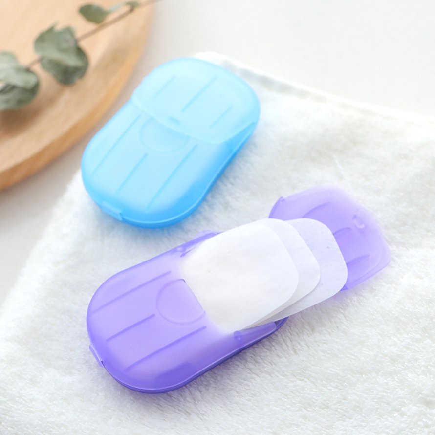Xà phòng giấy dùng một lần tiện dụng khi đi du lịch