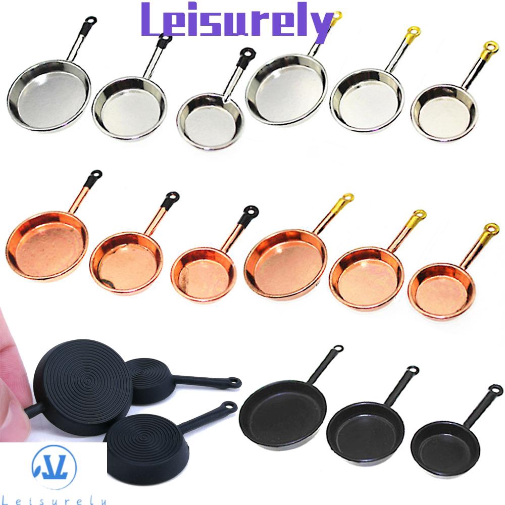 Set 3 Món Đồ Chơi Nấu Ăn Cho Nhà Búp Bê Tỉ Lệ 1:12
