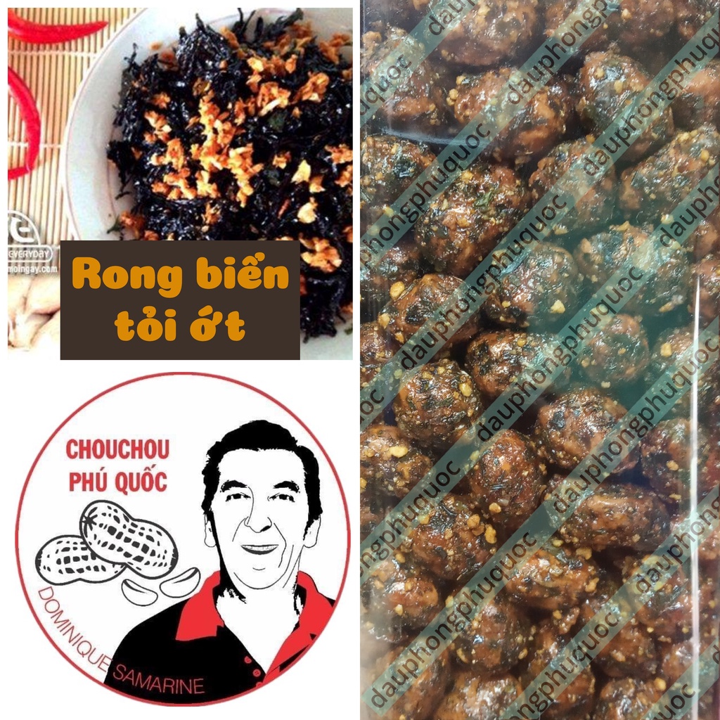 ️ Đậu phộng cay thơm 4 vị CHOUCHOU PHÚ QUỐC ÔNG TÂY - hũ 300g