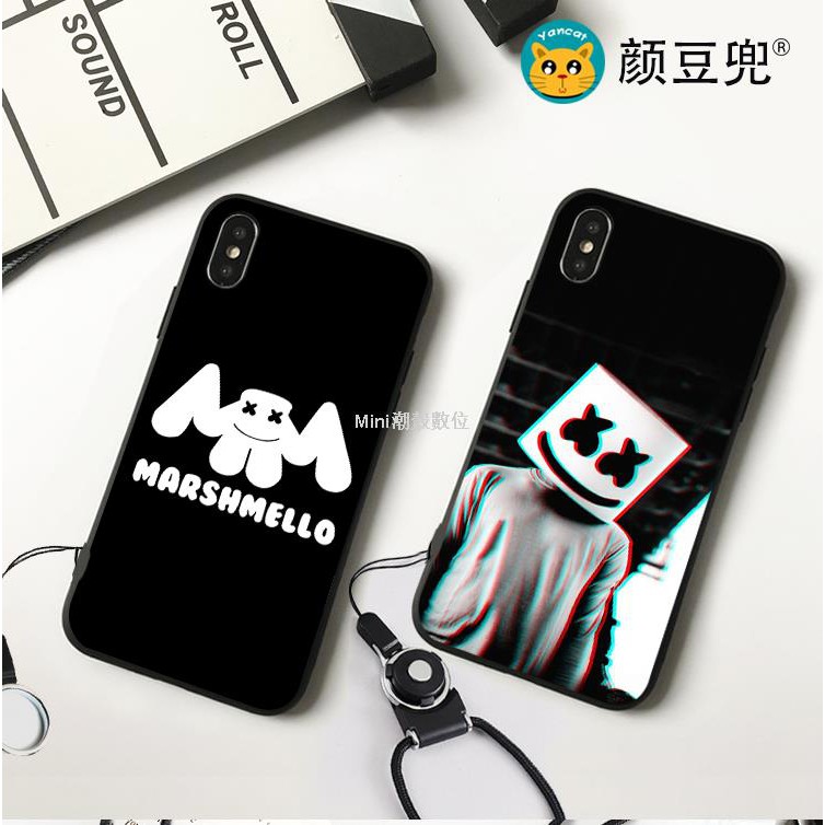Ốp Điện Thoại In Hình Dj Marshmello Độc Đáo Cho Iphone Xr Xs Max | BigBuy360 - bigbuy360.vn