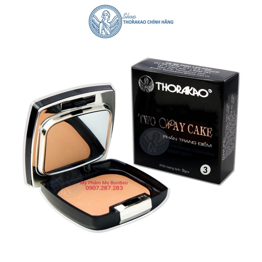 Phấn Trang Điểm Trắng Da Thorakao 9g  Two Way Cake
