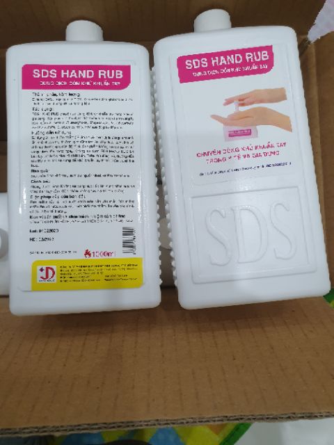 Nước rửa tay SDS Chai 1 lít