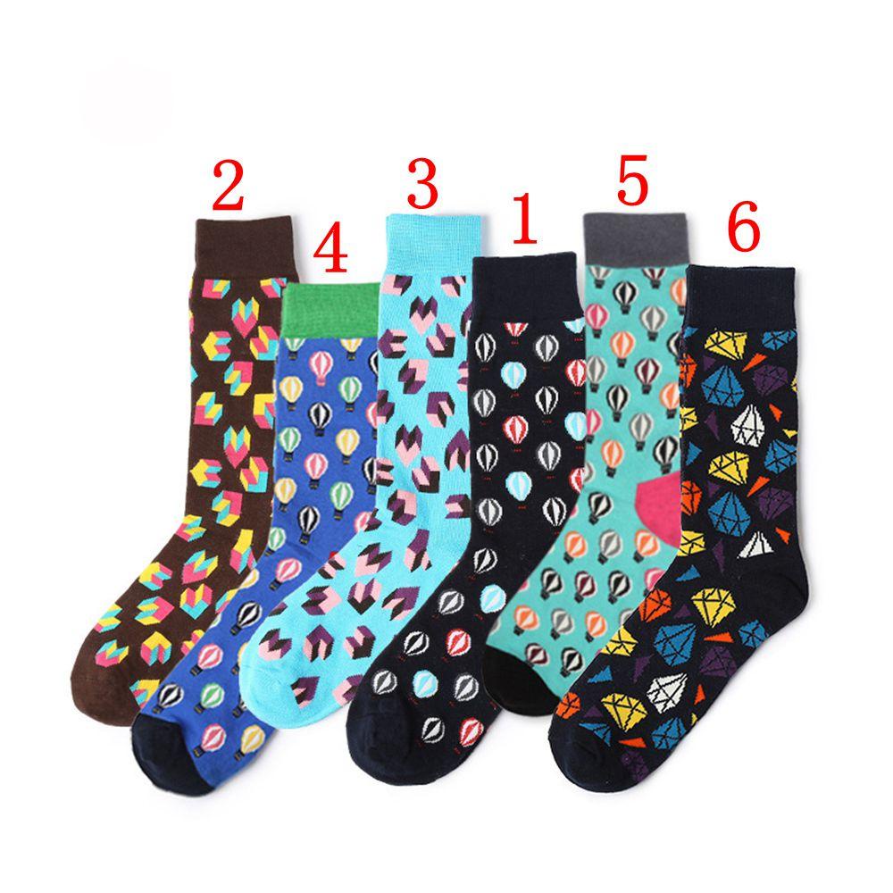 Tất Cotton Mềm Mại In Họa Tiết Mới Lạ