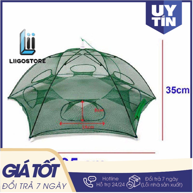 Lưới bắt cá bát quái thông minh, nhỏ gọn(Liigostore)