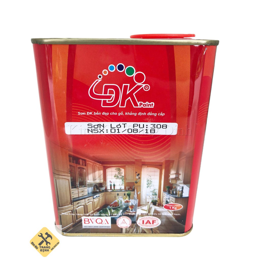 Sơn Lót PU cho gỗ Đại Kiều 1kg