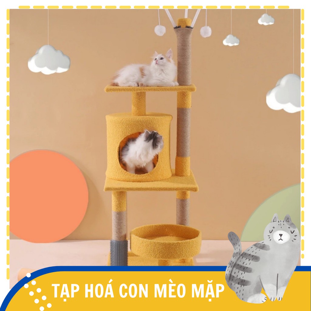 [Màu mới] Trụ cào móng cho mèo cattree siêu xinh, giá tốt