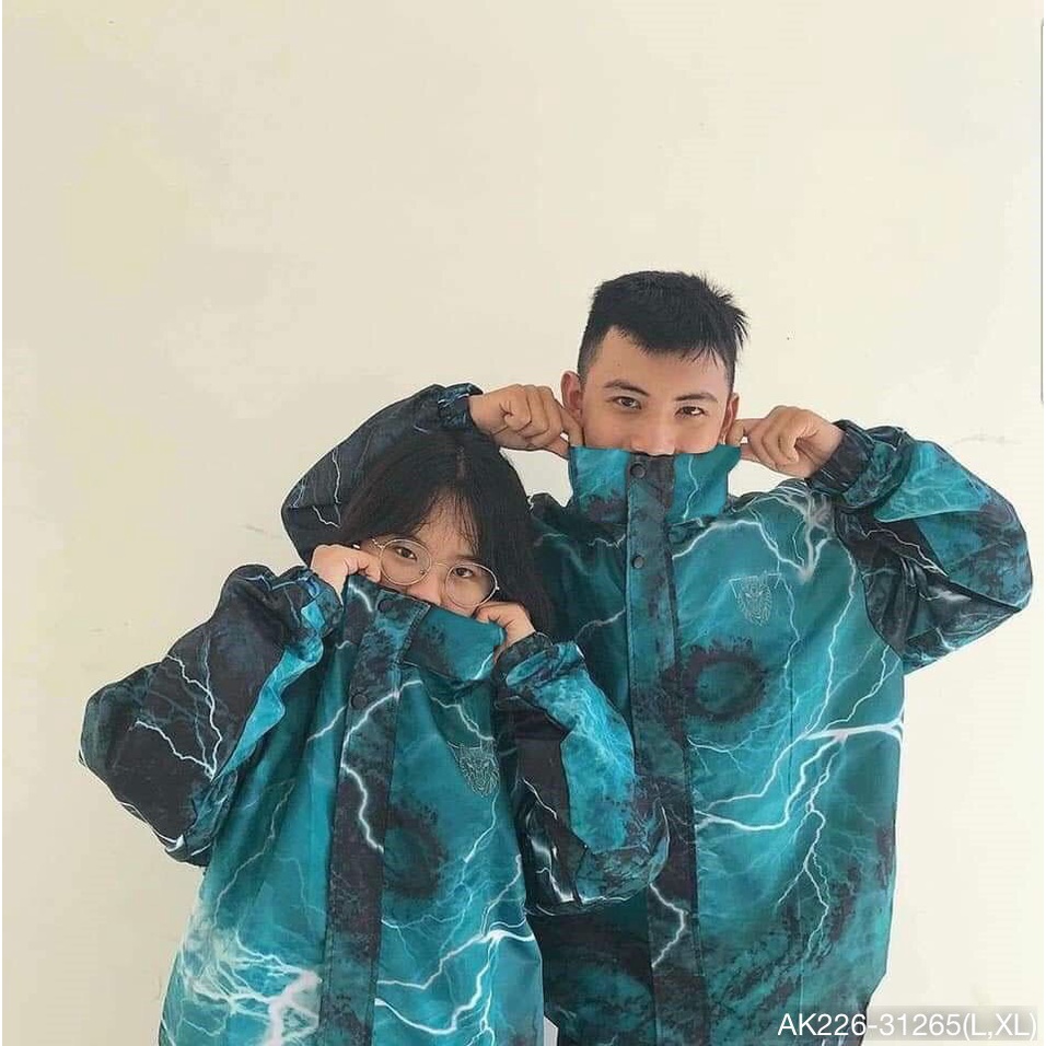 Áo Khoác Dù 3D Phản Quang_Chất Dù Nhập Loại 1 Mặc Mát Mịn_Hàng May 2 Lớp Form Rộng Nam/Nữ Ok_AK31