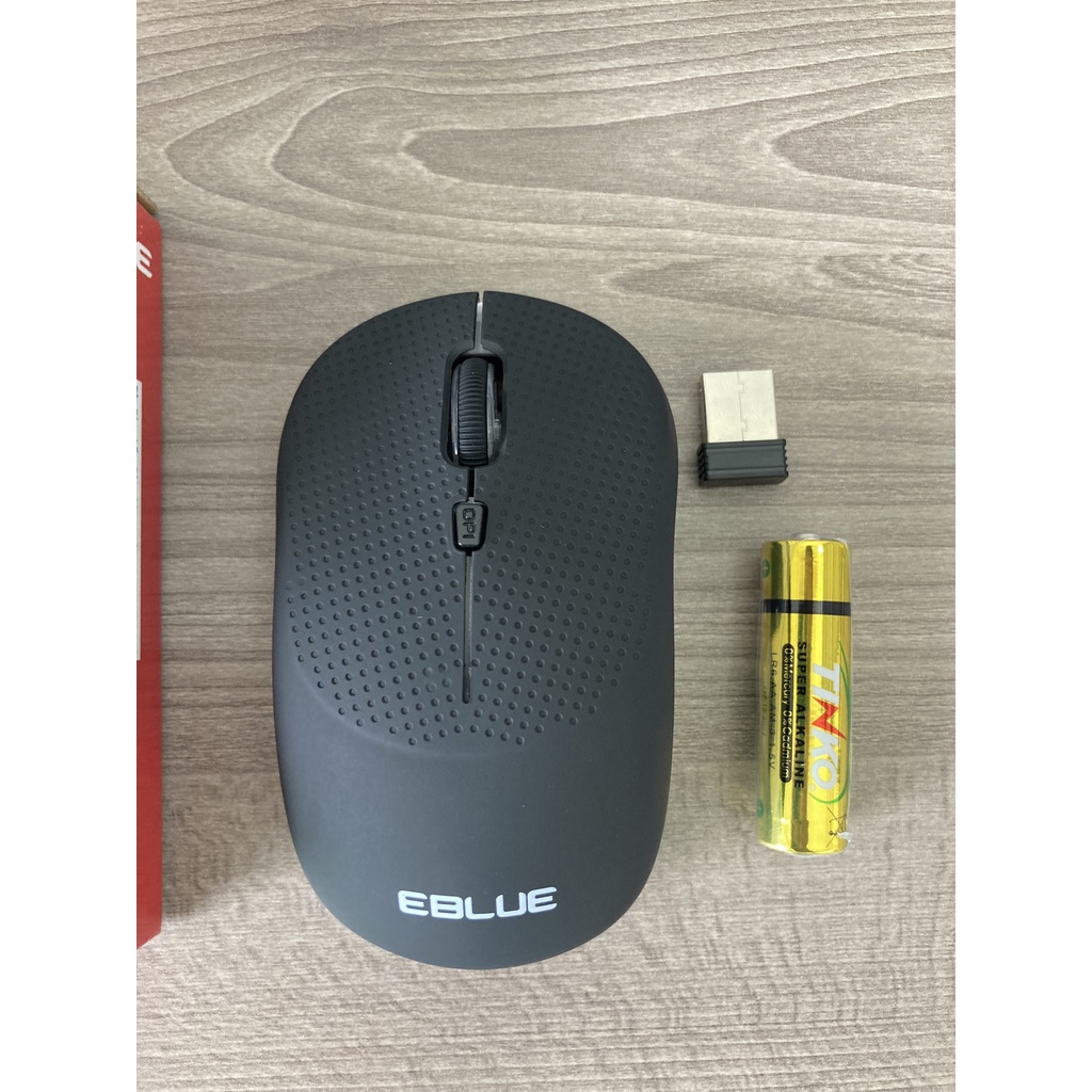 Chuột không dây EBLUE EMS816 Chính hãng, bấm êm, chạy mượt