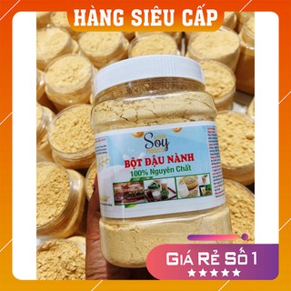 Bột đậu nành💕𝑭𝒓𝒆𝒆𝒔𝒉𝒊𝒑💕 500g Bột đậu nành Soy nguyên chất tăng - giảm cân, làm đẹp da