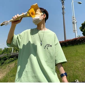 Áo thun tay lỡ nam nữ form rộng unisex siêu đẹp siêu rẻ KHỦNG LONG N24