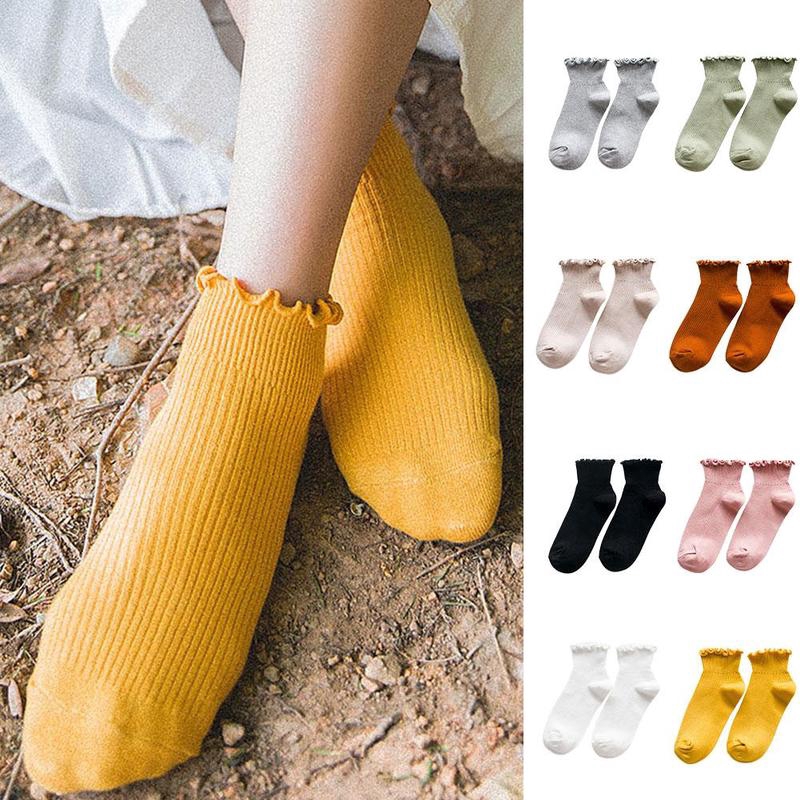 Vớ màu trơn mùa hè cho nữ