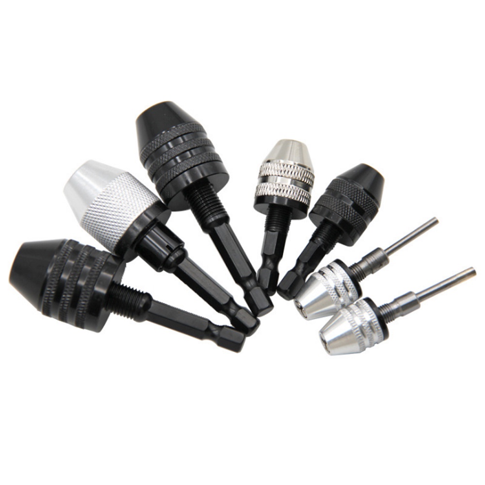 Đầu Kẹp Mũi Khoan 0.3-3.4mm/0.3-3.6mm/0.3-6.5mm/0.6-8mm Cho Máy Khoan Điện 1/4"