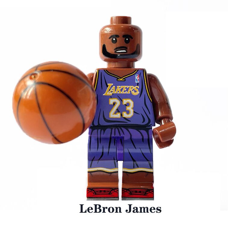Đồ Chơi Lắp Ráp Mô Hình Lego Bóng Rổ NBA LeBron James Làm Quà Tặng Sinh Nhật Cho Bé