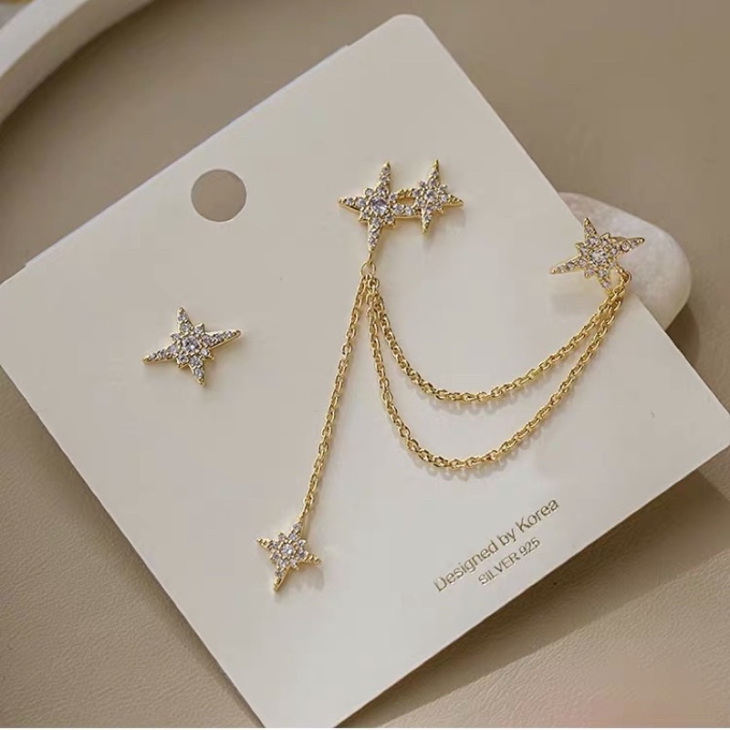 Hoa tai kiểu gài hình ngôi sao - Maben