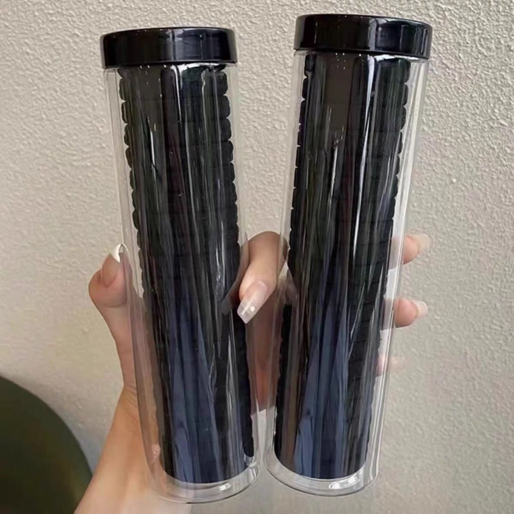 SET 20 Thun Cột Tóc Vải Nhiều Màu Siêu Xinh - DẠNG ỐNG - GIAO MÀU NGẪU NHIÊN