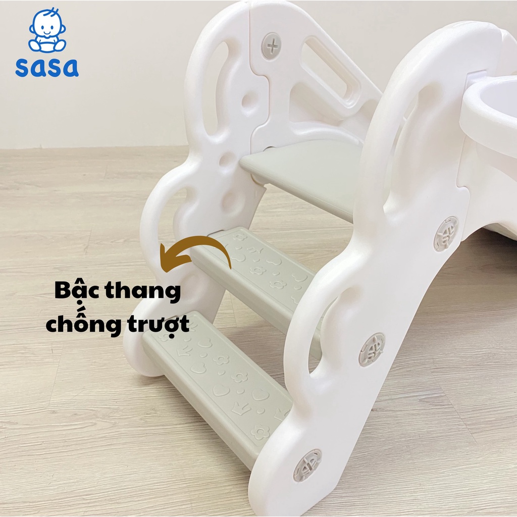 Cầu Trượt SaSa Vui Nhộn Cho Bé