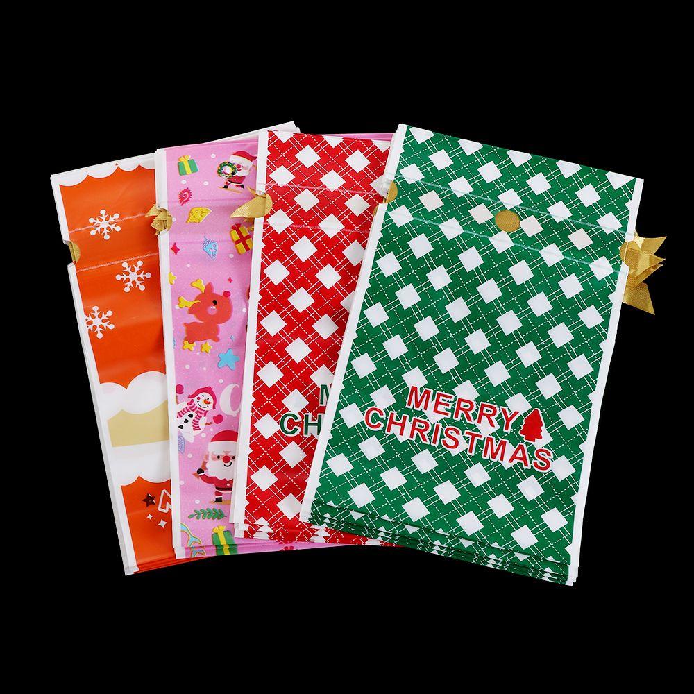 CHOOKEY Bộ 10 Túi Đựng Kẹo Giáng Sinh Dễ Thương