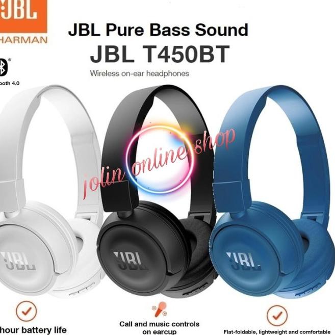 Tai Nghe Bluetooth Không Dây C Jbl T450Bt Oem