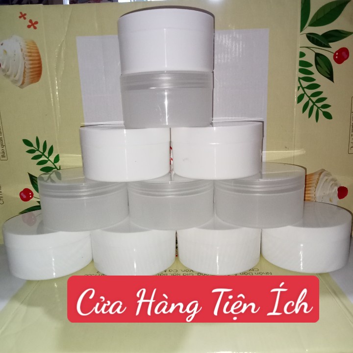 Hủ đựng kem body 100 200g 500g chiết kem, chiết mỹ phẩm