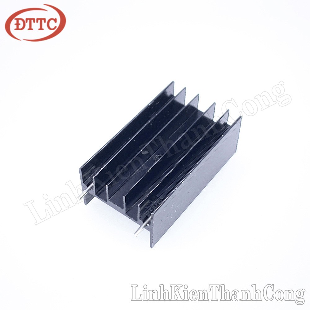 Nhôm Tản Nhiệt TO247 23x16x40mm Đen