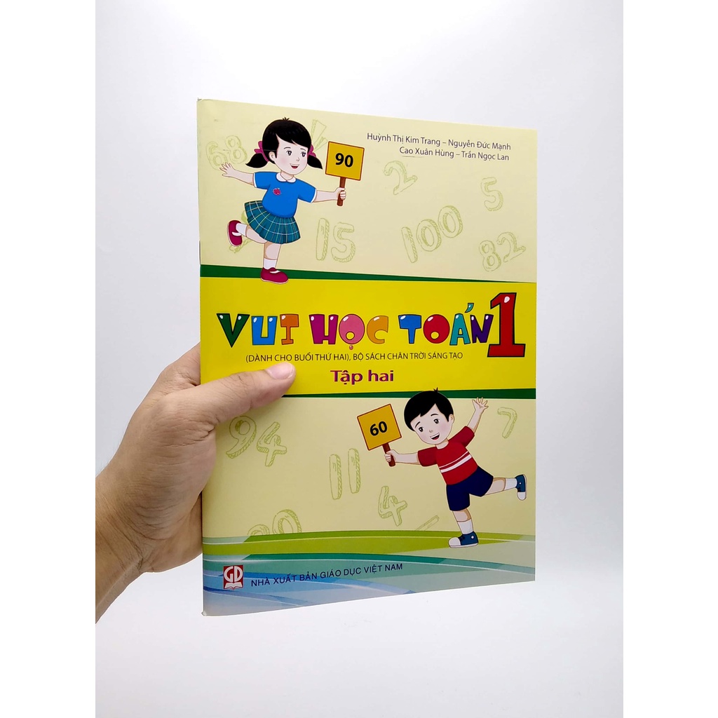 Sách Vui Học Toán 1 - Tập 2 (Dành Cho Buổi Thứ Hai - Bộ Sách Chân Trời Sáng Tạo)