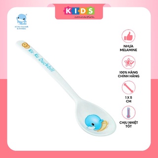 Thìa ăn dặm melamine cán dài 1x5cm kuku ku3006