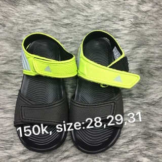 Freeship 99k TQ_Dép sandan adidas quoai xanh nam