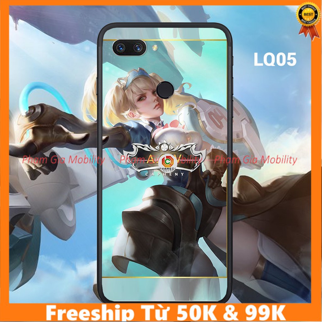 (có video) Ốp lưng in hình đẹp 3D xiaomi 8/ Xiaomi 8 lite (phủ bóng) tướng liên quân (P2)