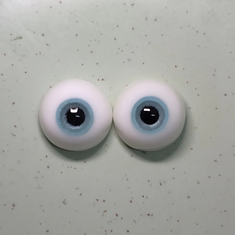 1 Cặp Mắt Nhựa 10 / 12 / 14 / 16 / 18mm Cho Búp Bê 1 / 6