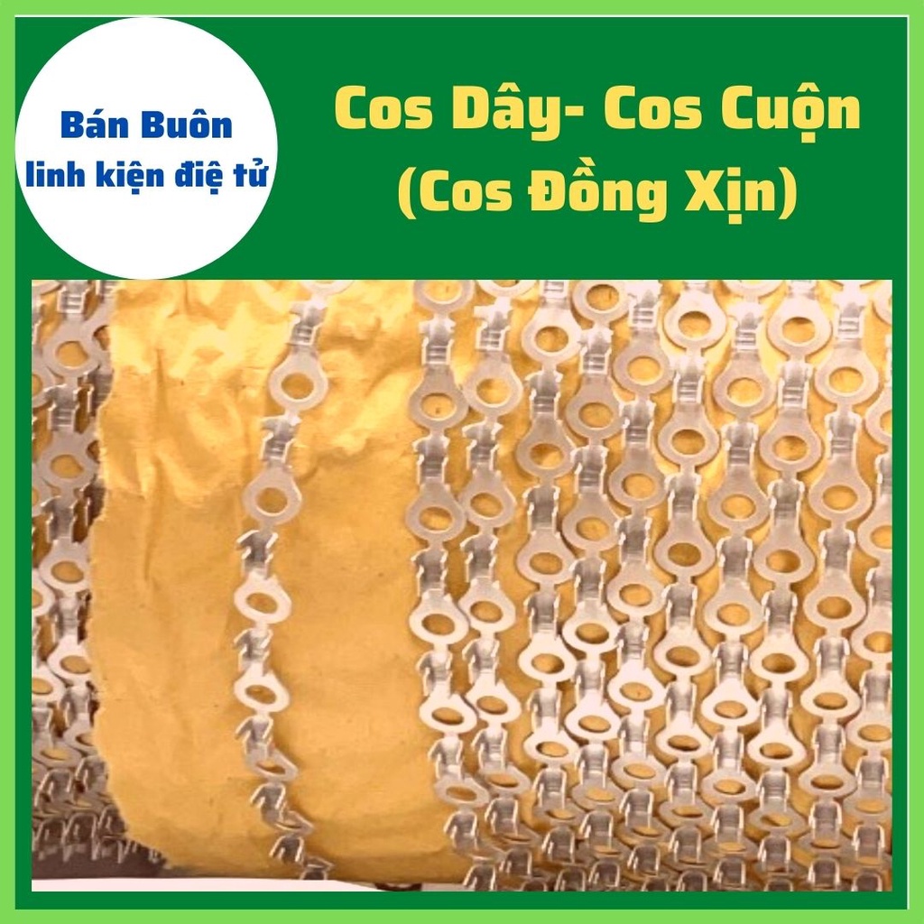 Cos khuyên tròn, cos tròn 4.2mm, Cos gài 6.3 ( Phục vụ cho nhà máy sản xuất)