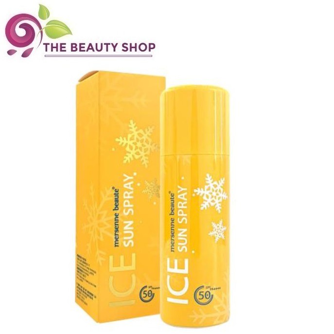 Xịt chống nắng Ice Sun Spray Mersenne Beaute 100ml